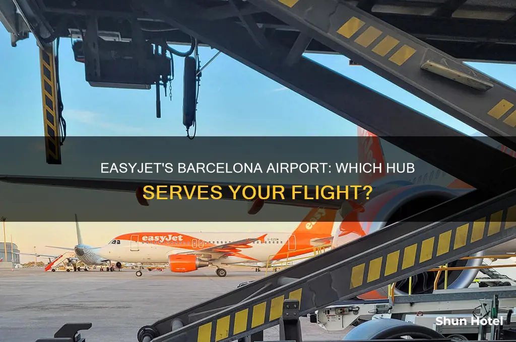 which airport in barcelona does easyjet fly to
