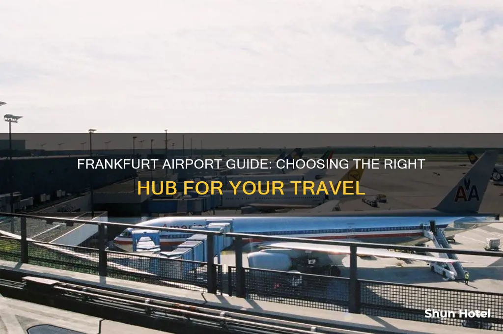 which airport in frankfurt should i fly to
