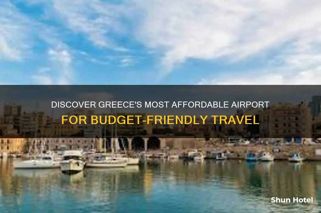 which airport in greece is the cheapest to fly into