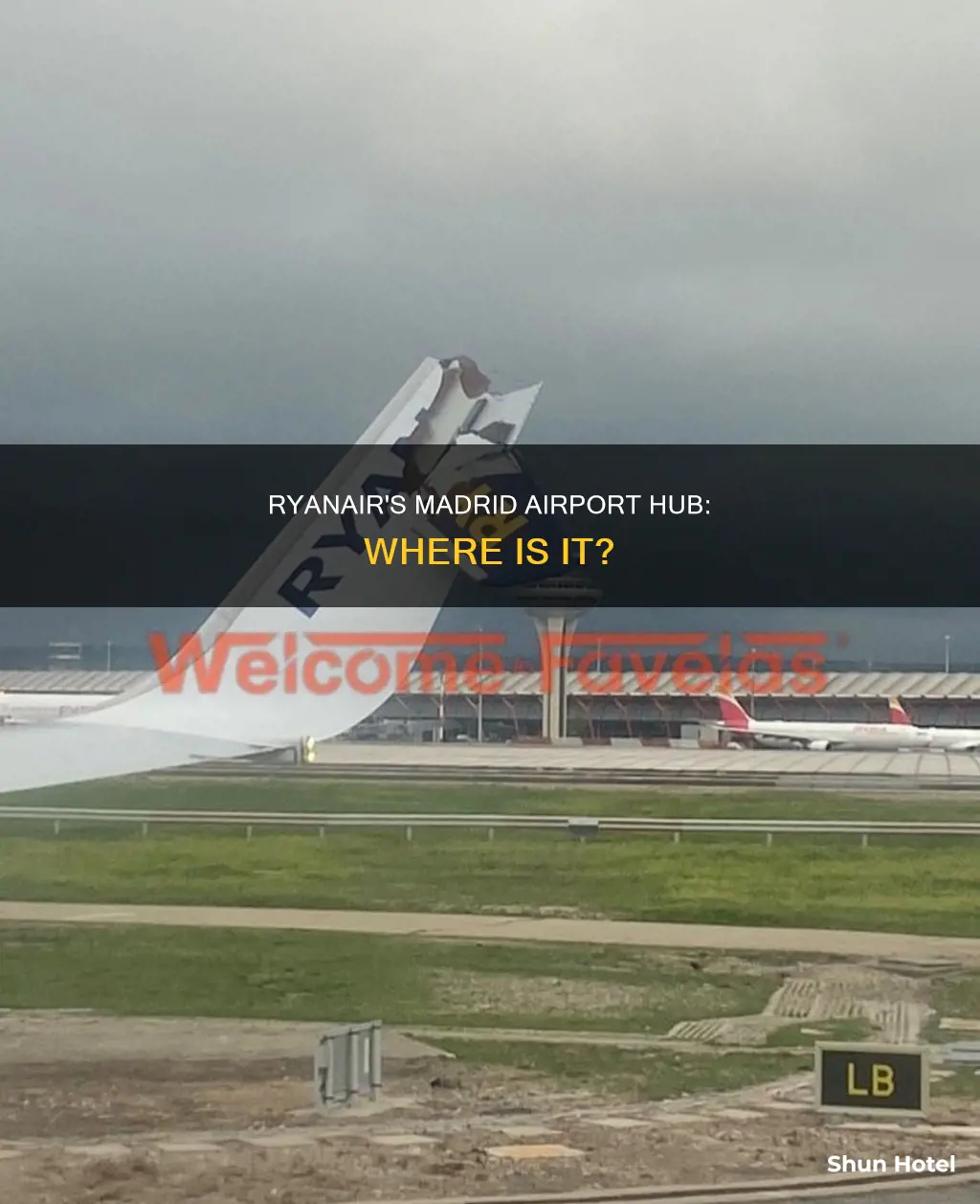 which airport in madrid ryanair use