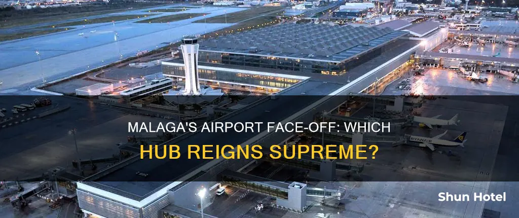 which airport in malaga is bigger