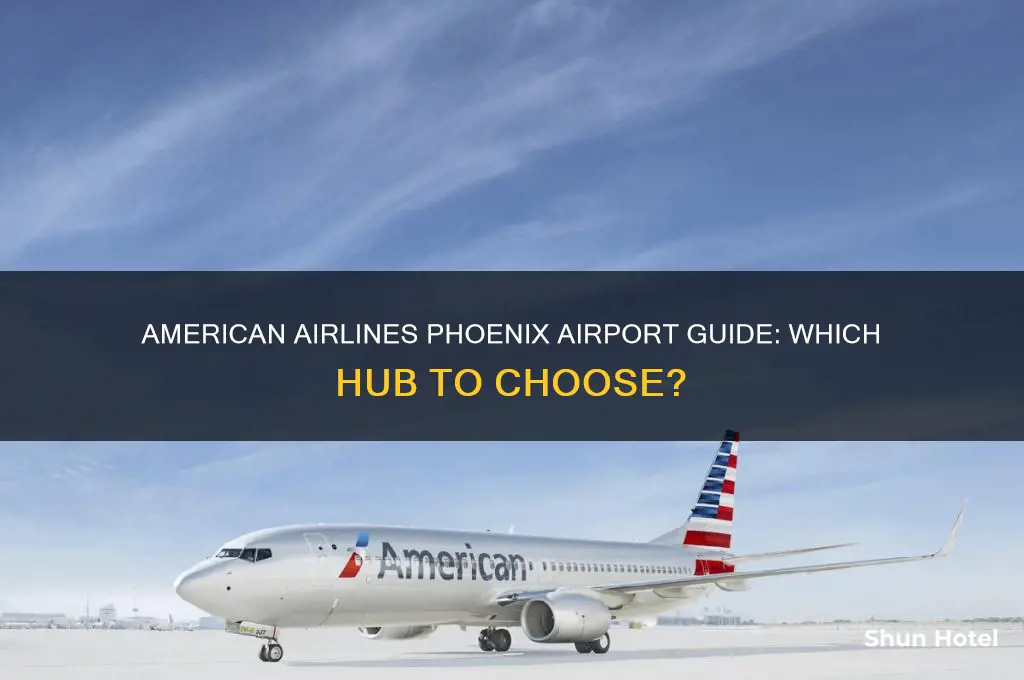 which airport in phoenix does american airlines fly to