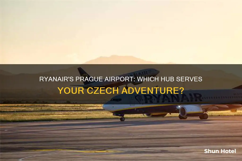 which airport in prague does ryanair fly to