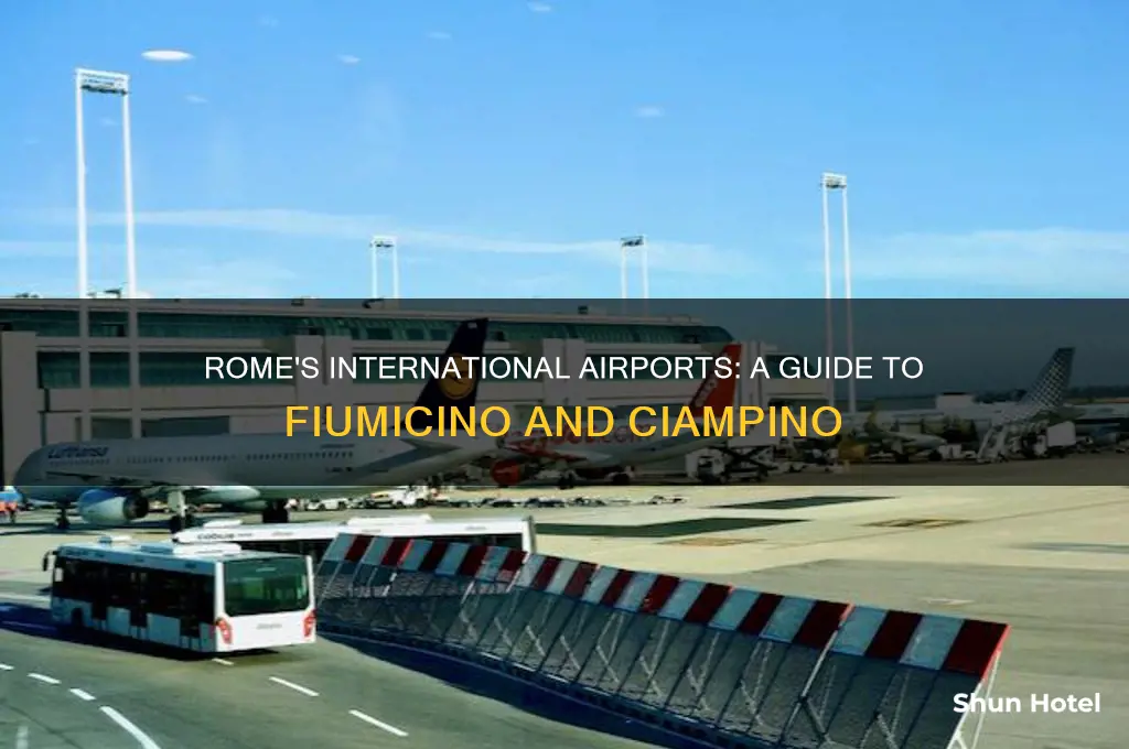 which airport in rome is international