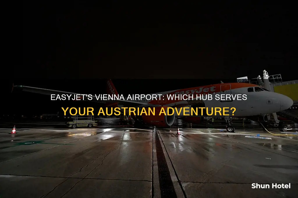 which airport in vienna does easyjet fly to