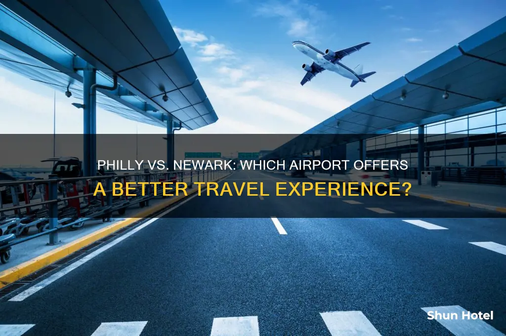 which airport is better to fly philly or newark