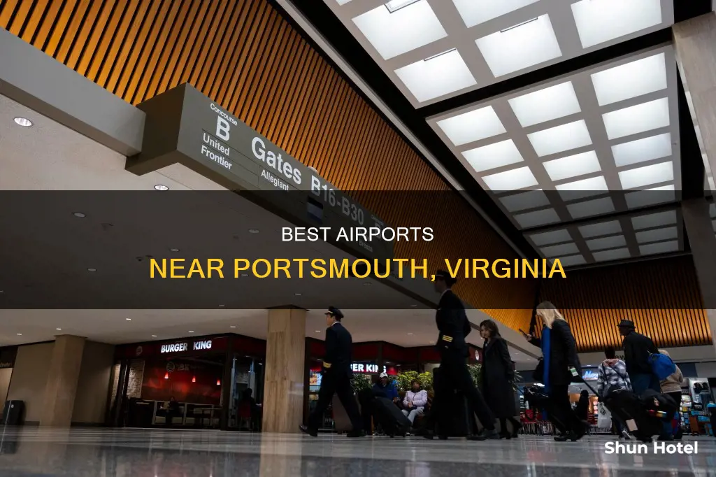 which airport is by portsmouth va