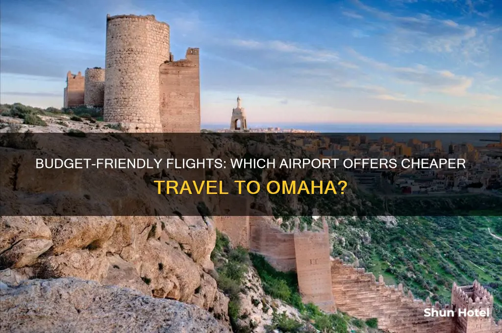 which airport is cheaper to fly into omaha