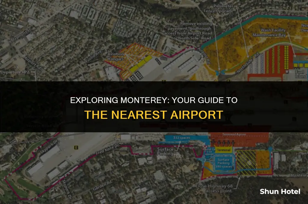 which airport is closest to monterey ca