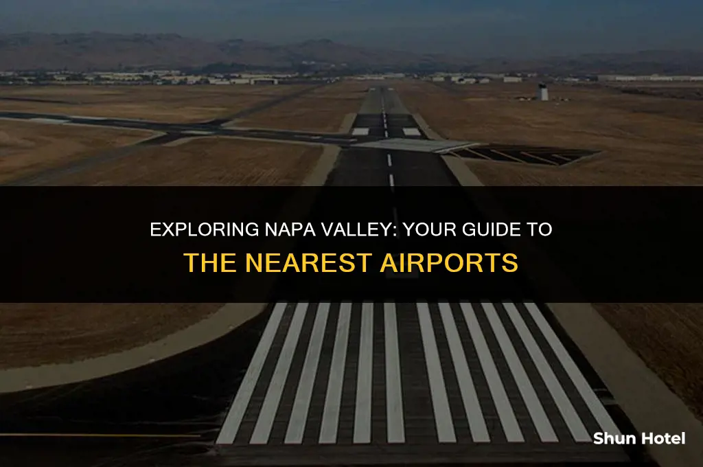 which airport is closest to napa valley ca