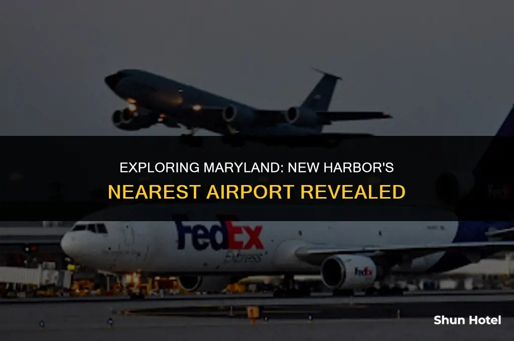 which airport is closest to new harbor maryland