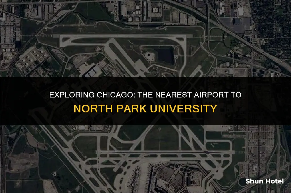 which airport is closest to north park university
