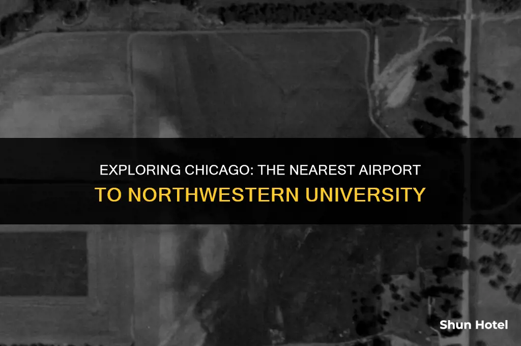 which airport is closest to northwestern university