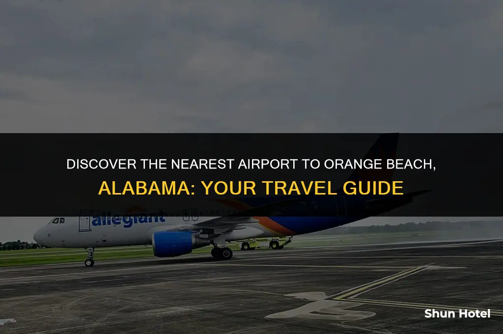 which airport is closest to orange beach alabama