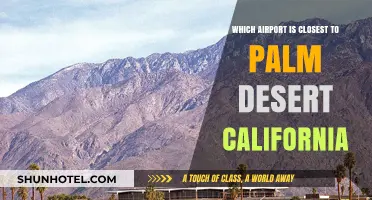 Exploring the Nearest Airport Options to Palm Desert, California