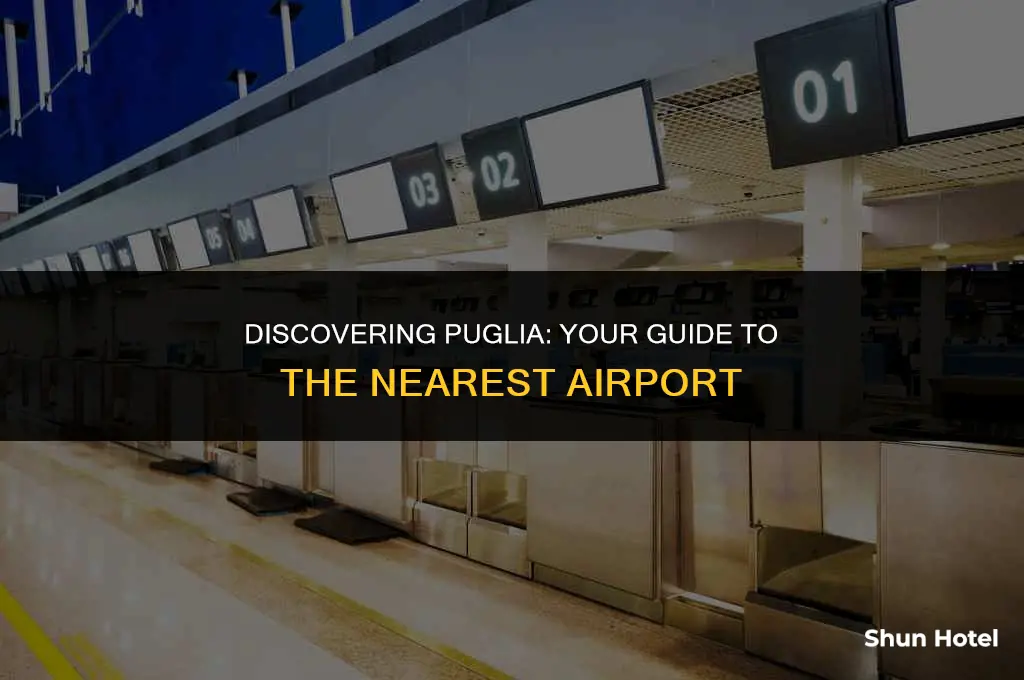 which airport is closest to puglia italy