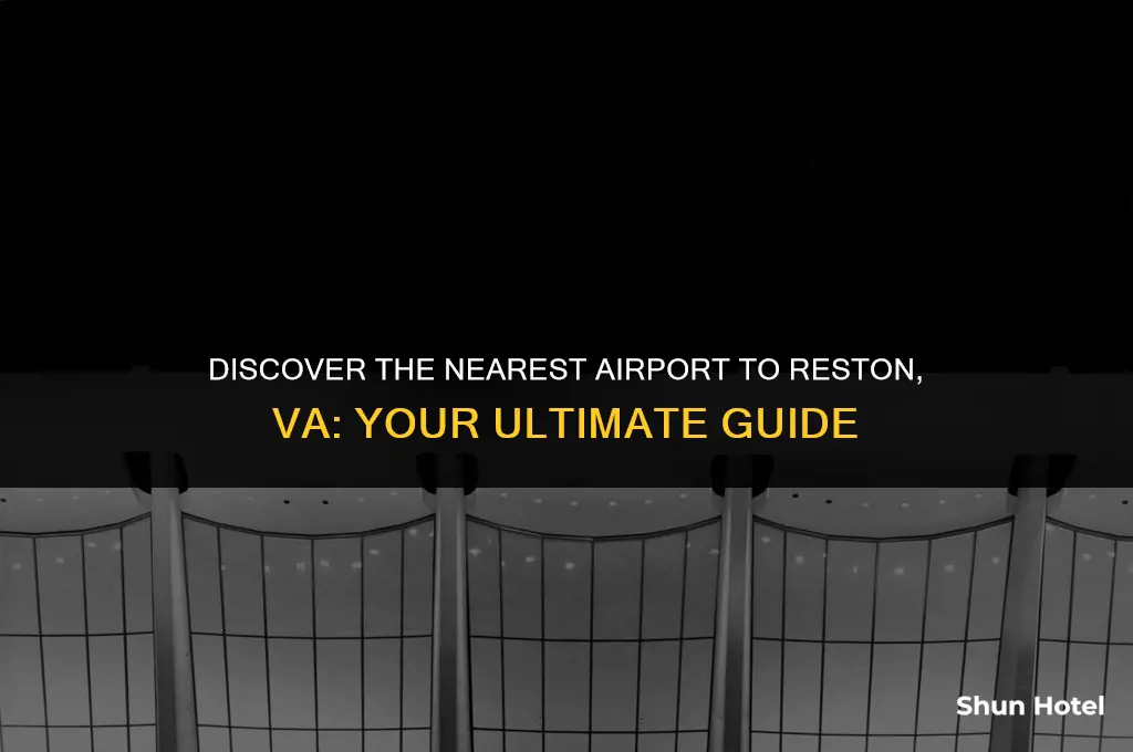 which airport is closest to reston va