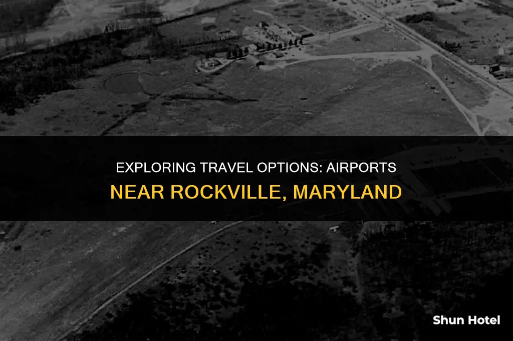 which airport is closest to rockville marland