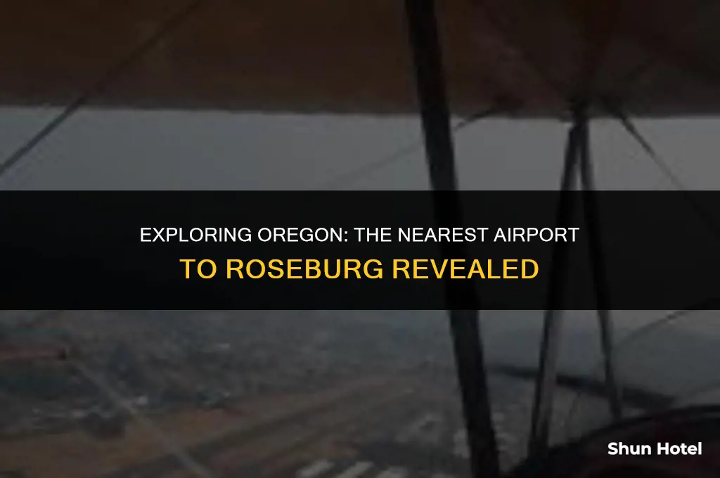 which airport is closest to roseburg or
