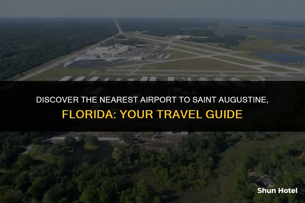 which airport is closest to saint augustine florida