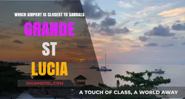 Discovering Convenience: The Nearest Airport to Sandals Grande St Lucia