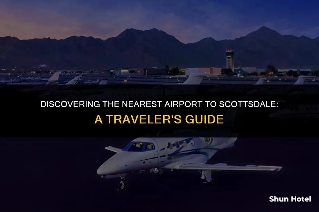 which airport is closest to scottsdale