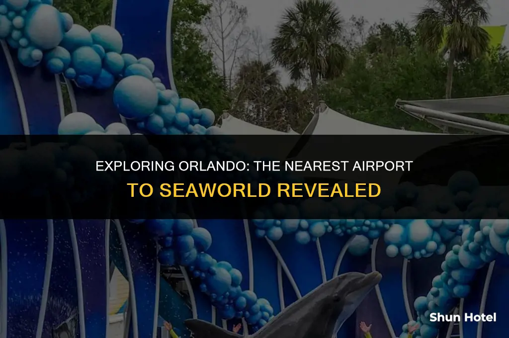 which airport is closest to sea world