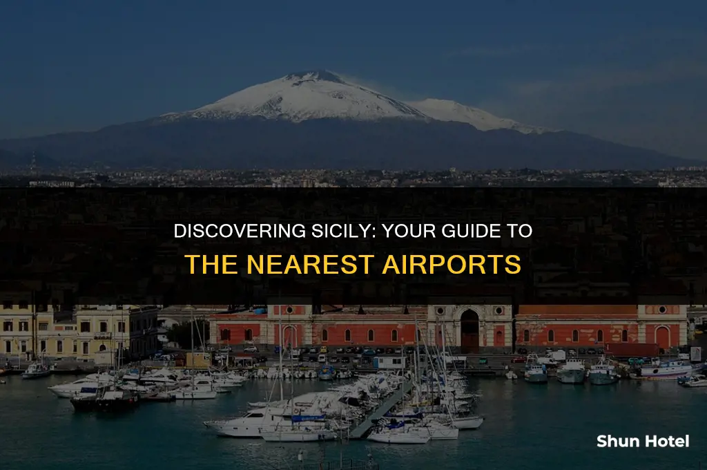 which airport is closest to sicily