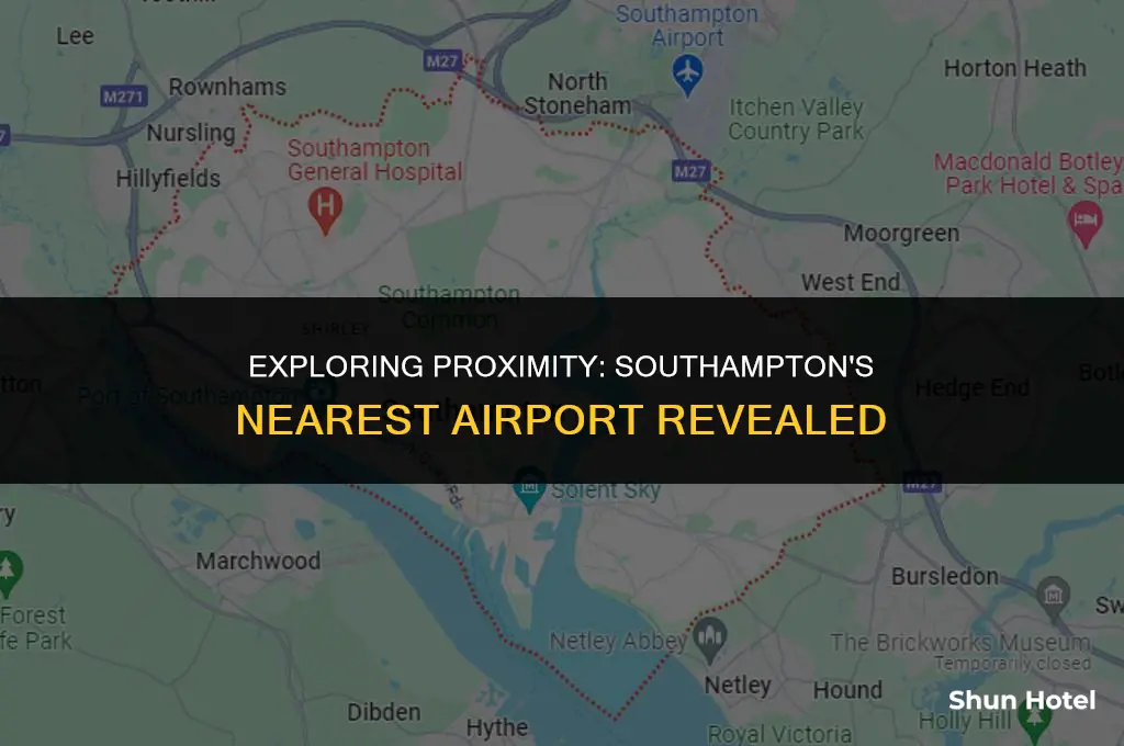 which airport is closest to southampton