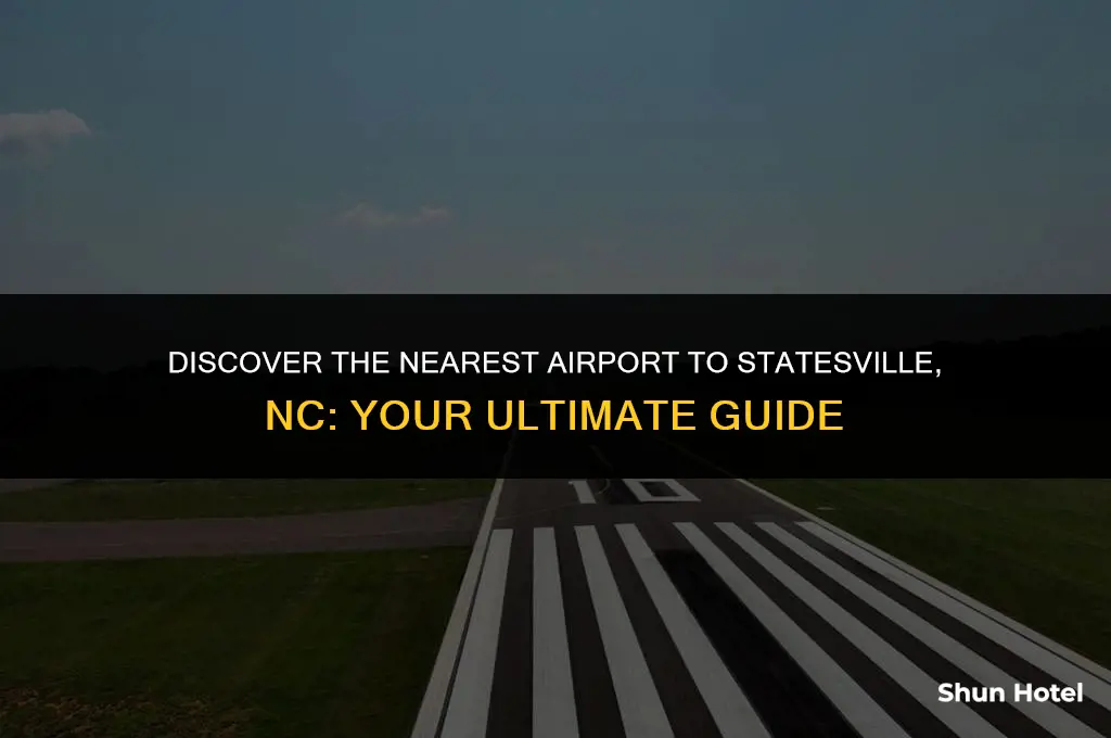 which airport is closest to statesville nc