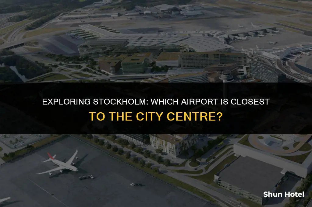 which airport is closest to stockholm city centre