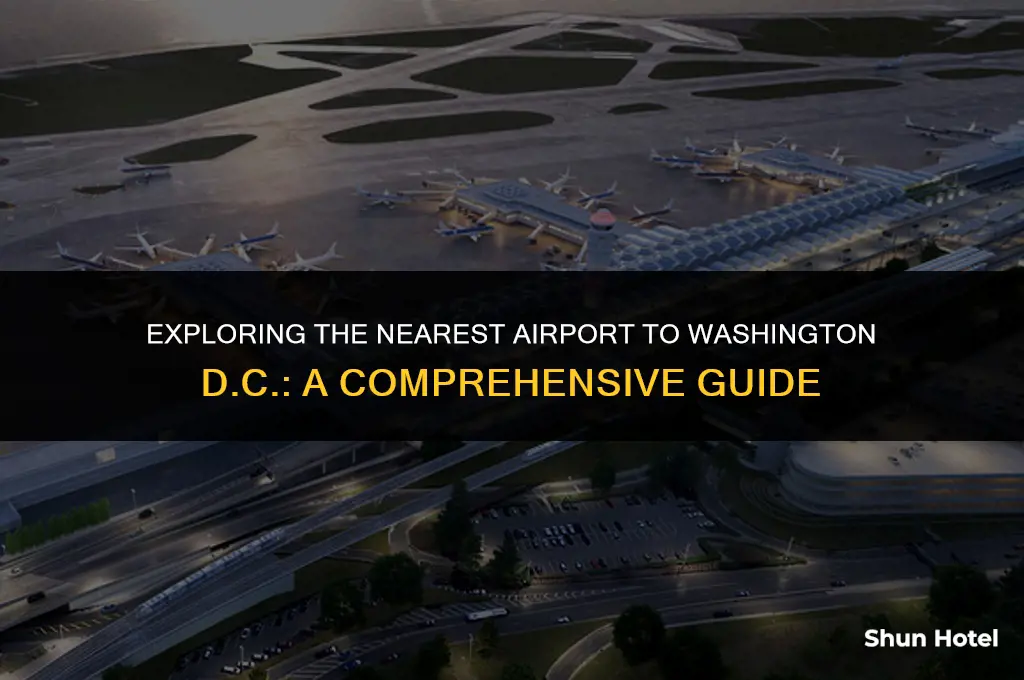 which airport is closest to the city of wa dc