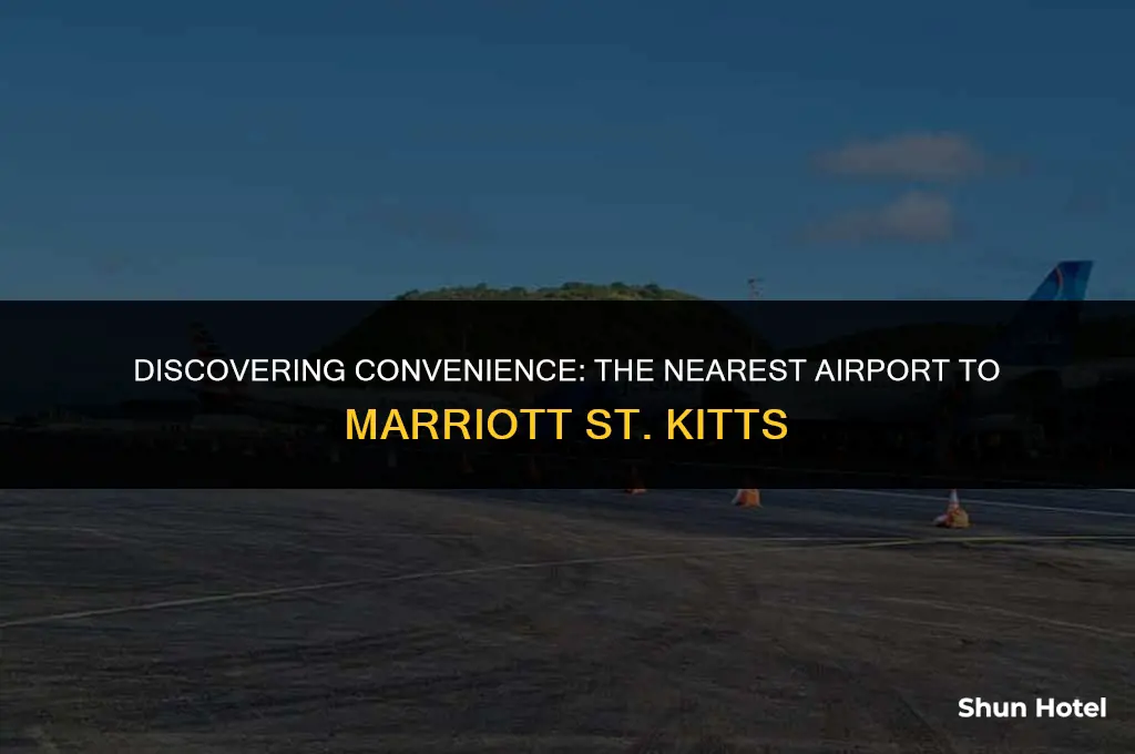 which airport is closest to the marriot st kitts
