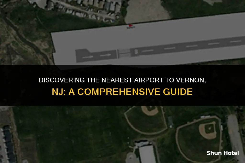 which airport is closest to vernon nj