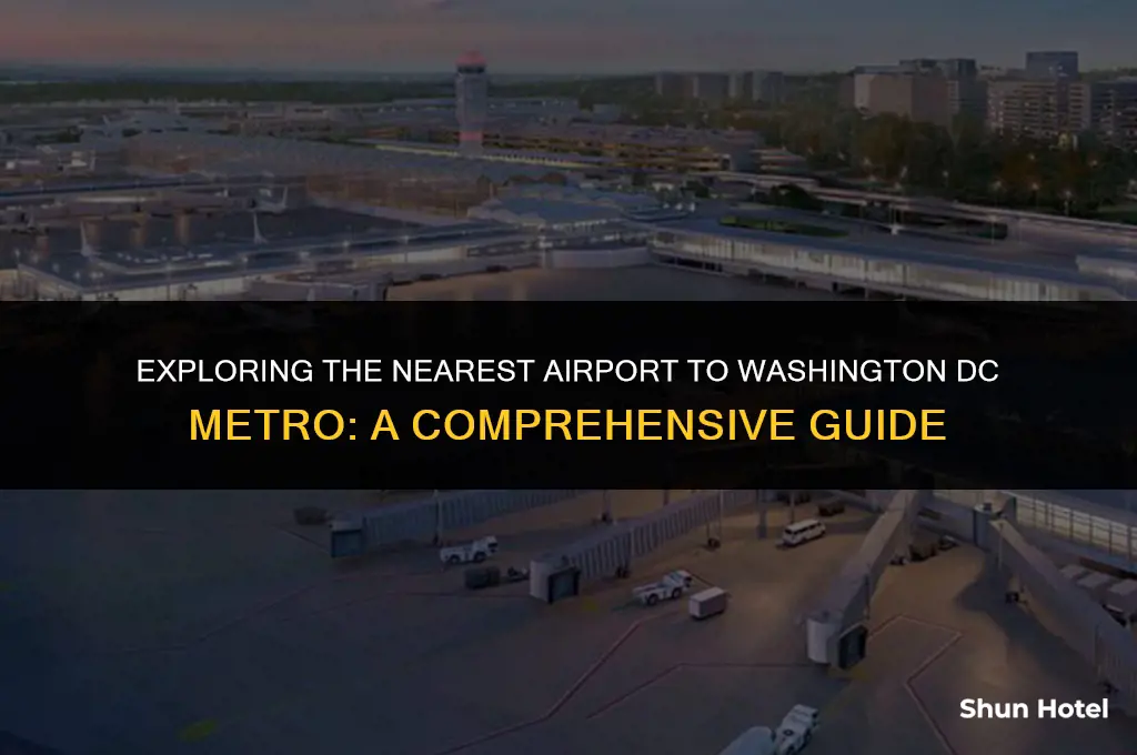 which airport is closest to washington dc metro