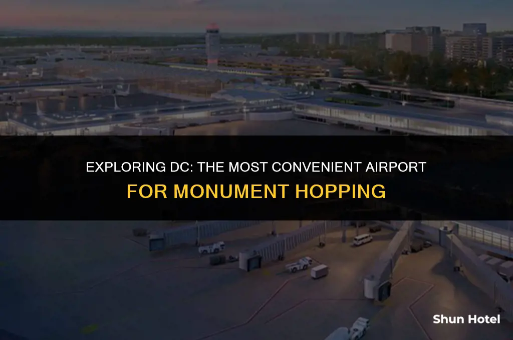 which airport is closest to washington dc monuments