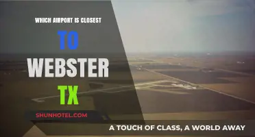 Exploring the Nearest Airport Options to Webster, Texas