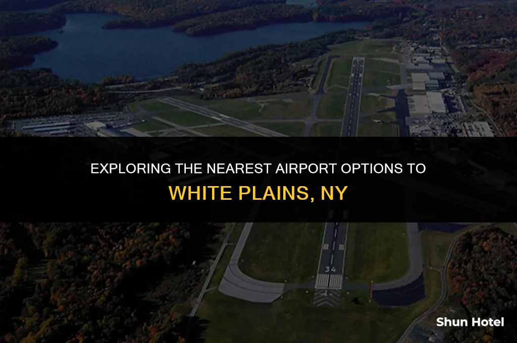 which airport is closest to white plaines ny