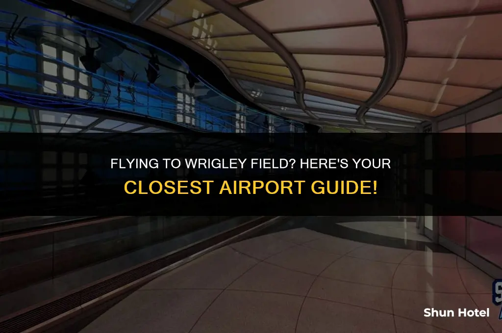 which airport is closest to wrigley field