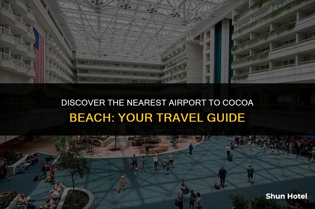 which airport is cocoa beach closest to