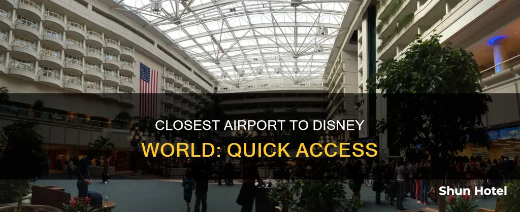 which airport is nearest disney world