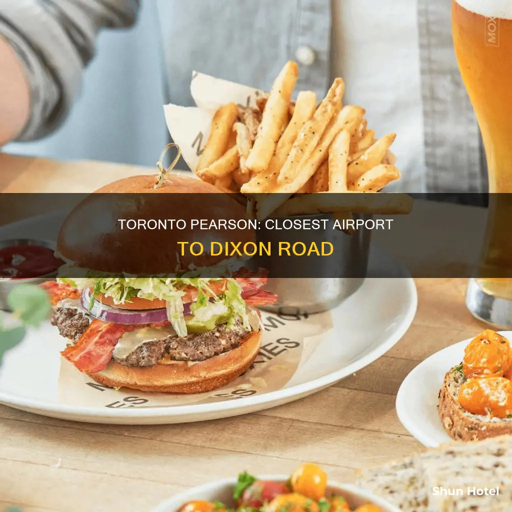 which airport is nearest to dixon road in toronto canada
