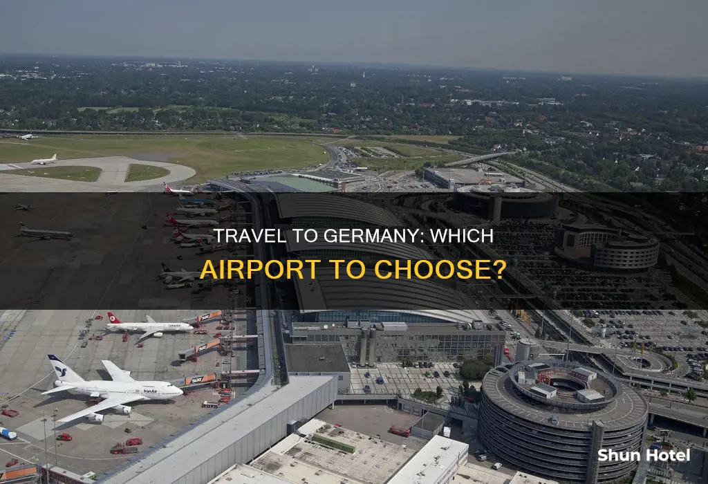 which airport is the can take you to germany