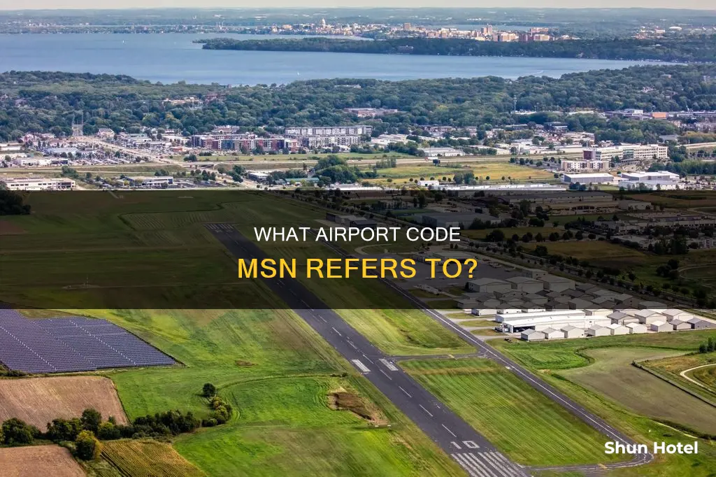 which airport is this code msn