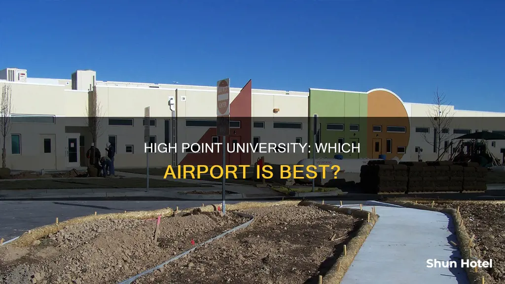 which airport nearby high point university