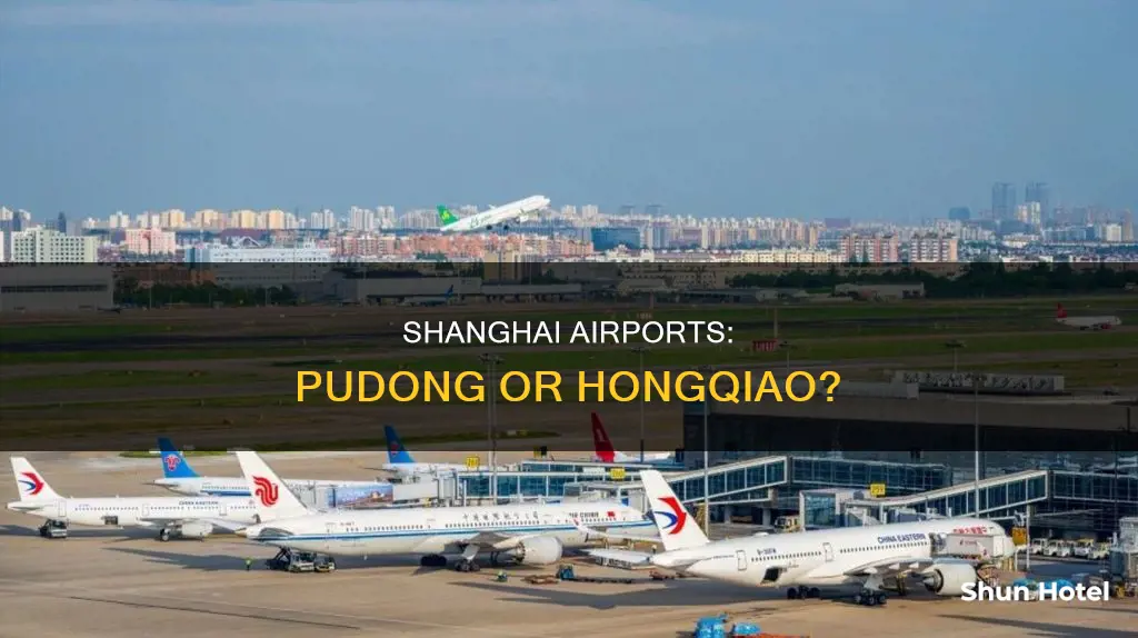 which airport pudong or hongqiao airport