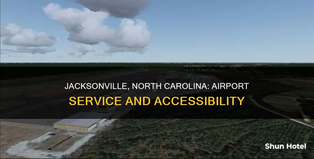 which airport serves jacksonville north carolina