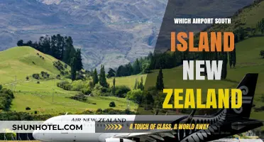 South Island, New Zealand: Airport Options