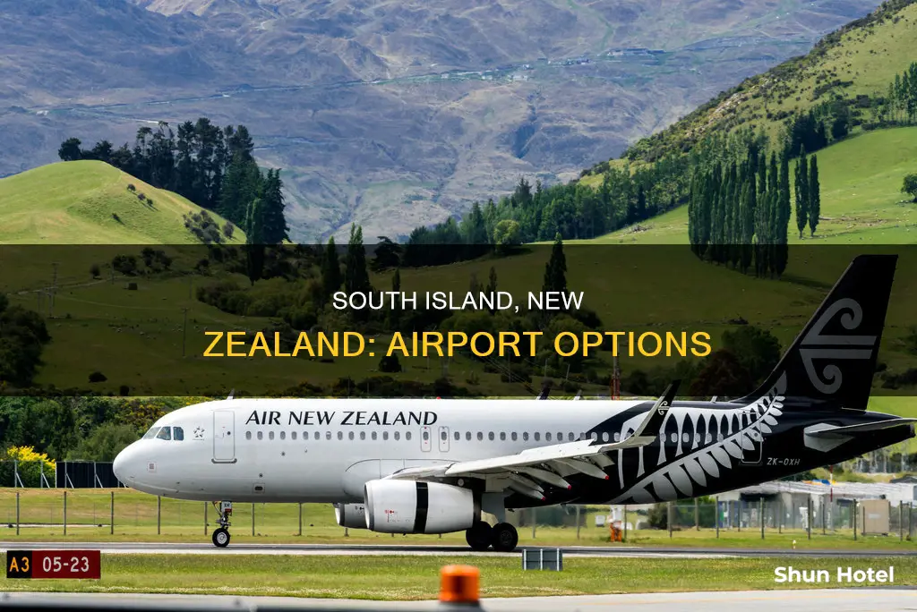 which airport south island new zealand
