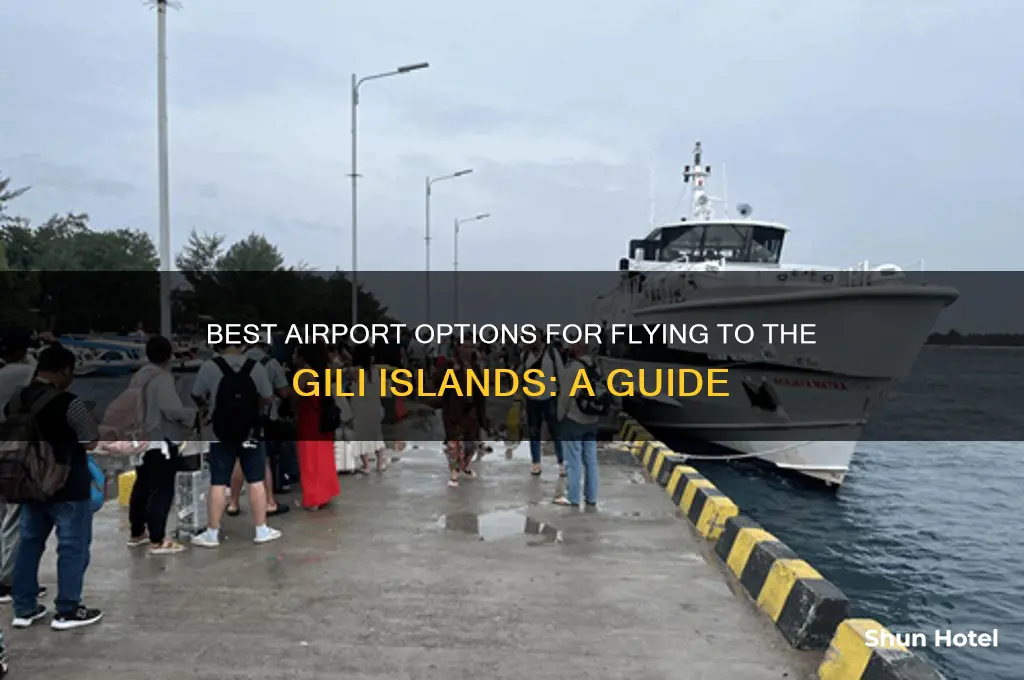 which airport to fly gili islands